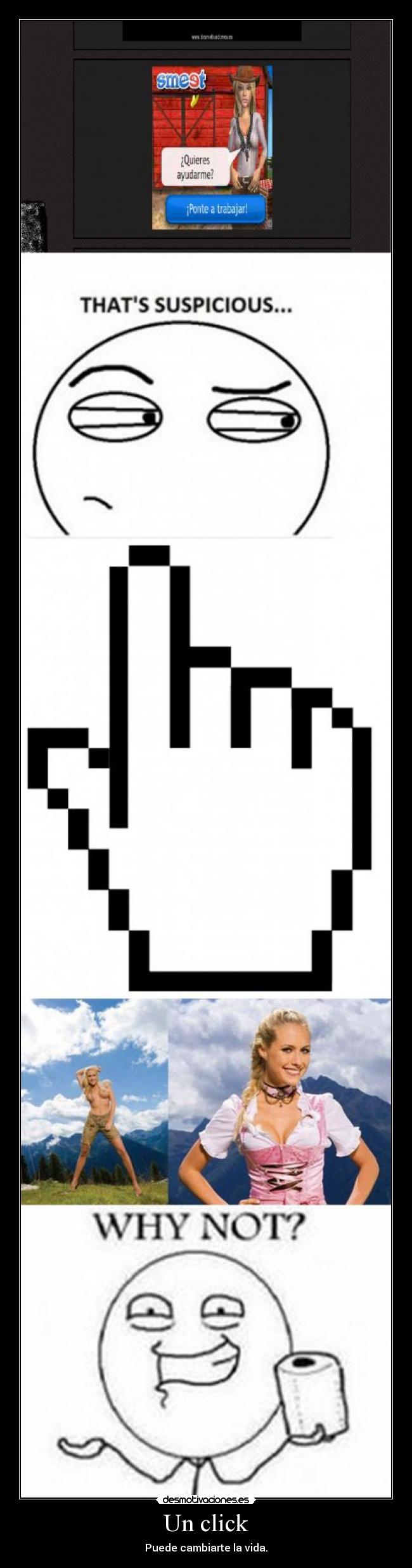 Un click - Puede cambiarte la vida.