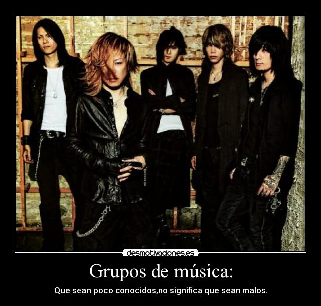 Grupos de música: -