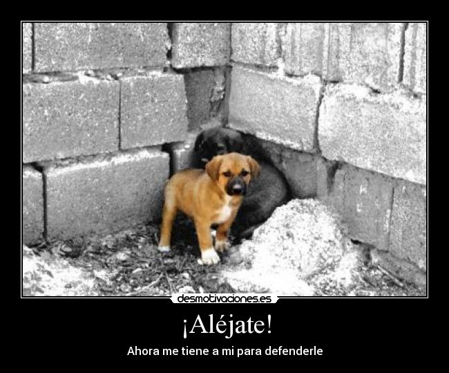 ¡Aléjate! - 