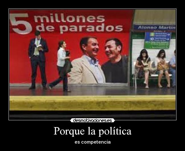 Porque la política - es competencia