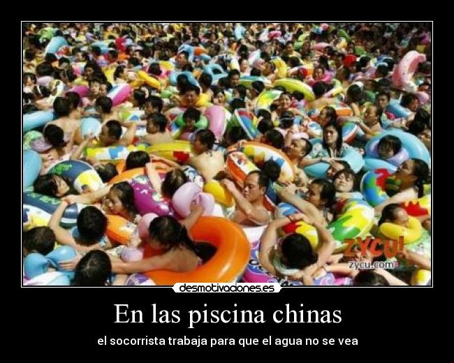 En las piscina chinas - 