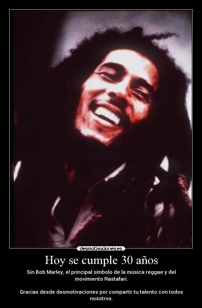 Hoy se cumple 30 años -