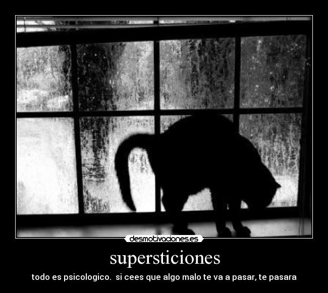 supersticiones -