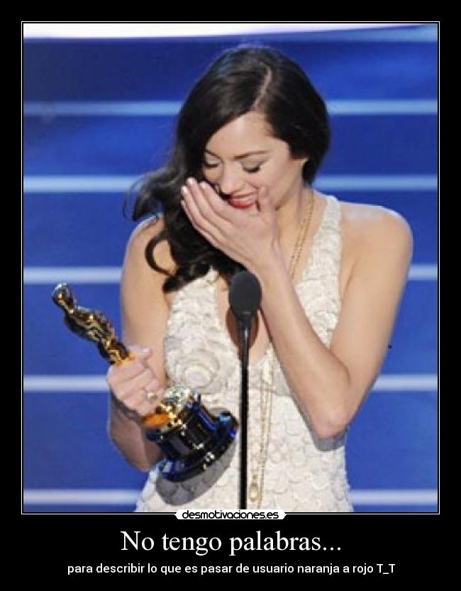 No tengo palabras... -