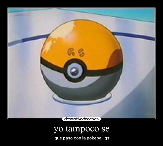 yo tampoco se - 