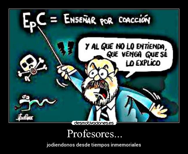 Profesores... -