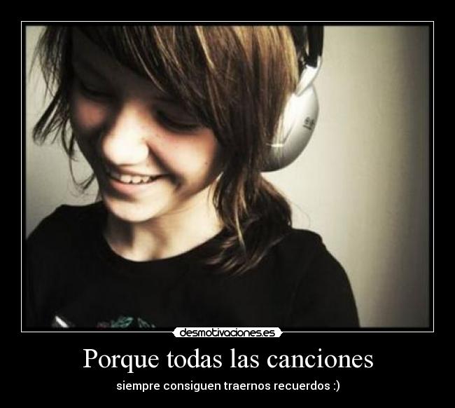 Porque todas las canciones -