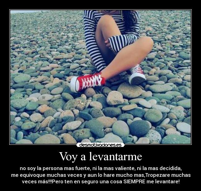Voy a levantarme -