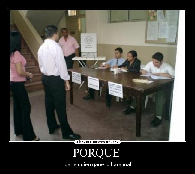 PORQUE  - 