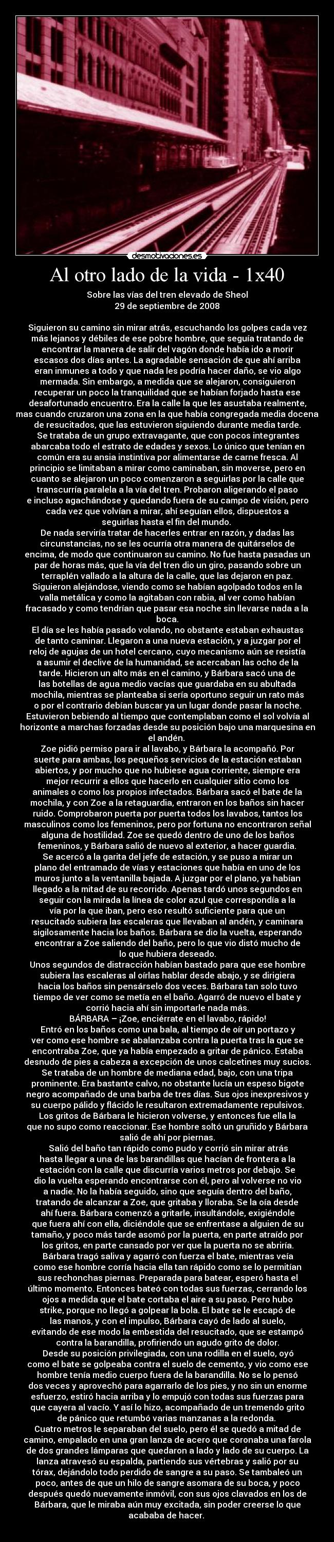 Al otro lado de la vida - 1x40 -