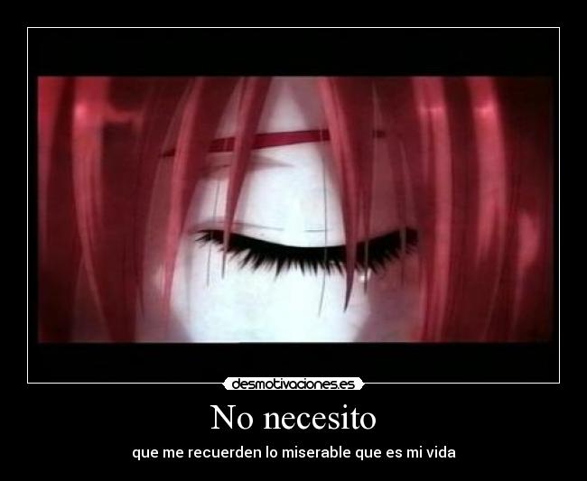 No necesito -