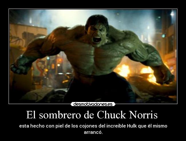 El sombrero de Chuck Norris -