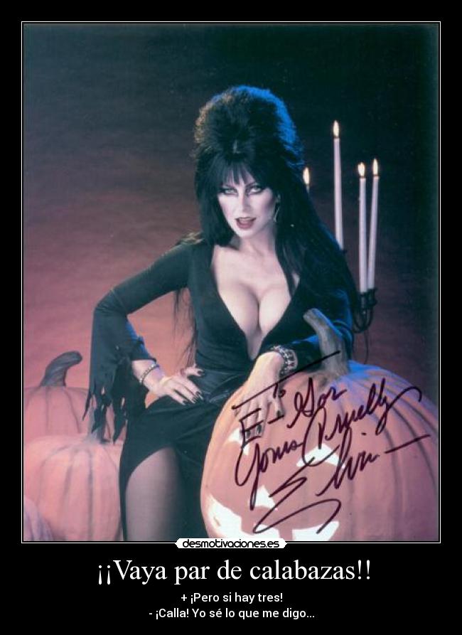 ¡¡Vaya par de calabazas!! -