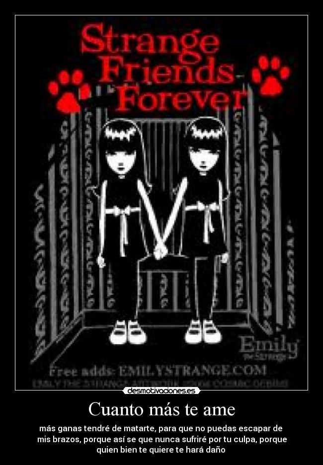 Cuanto más te ame -