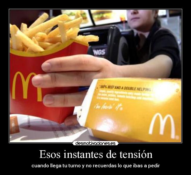 Esos instantes de tensión -