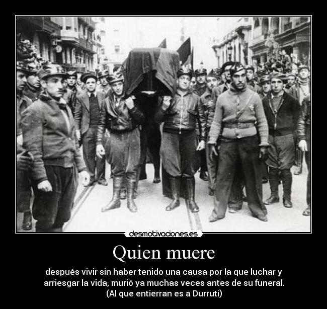 Quien muere -