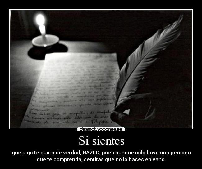 Si sientes - 