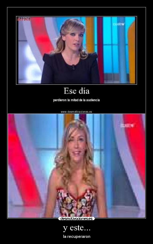 y este... - la recuperaron