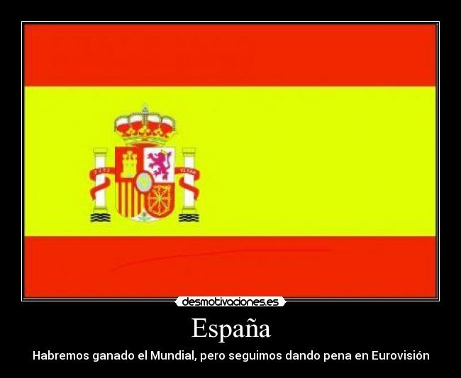 España - Habremos ganado el Mundial, pero seguimos dando pena en Eurovisión