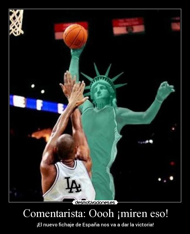 Comentarista: Oooh ¡miren eso! - 