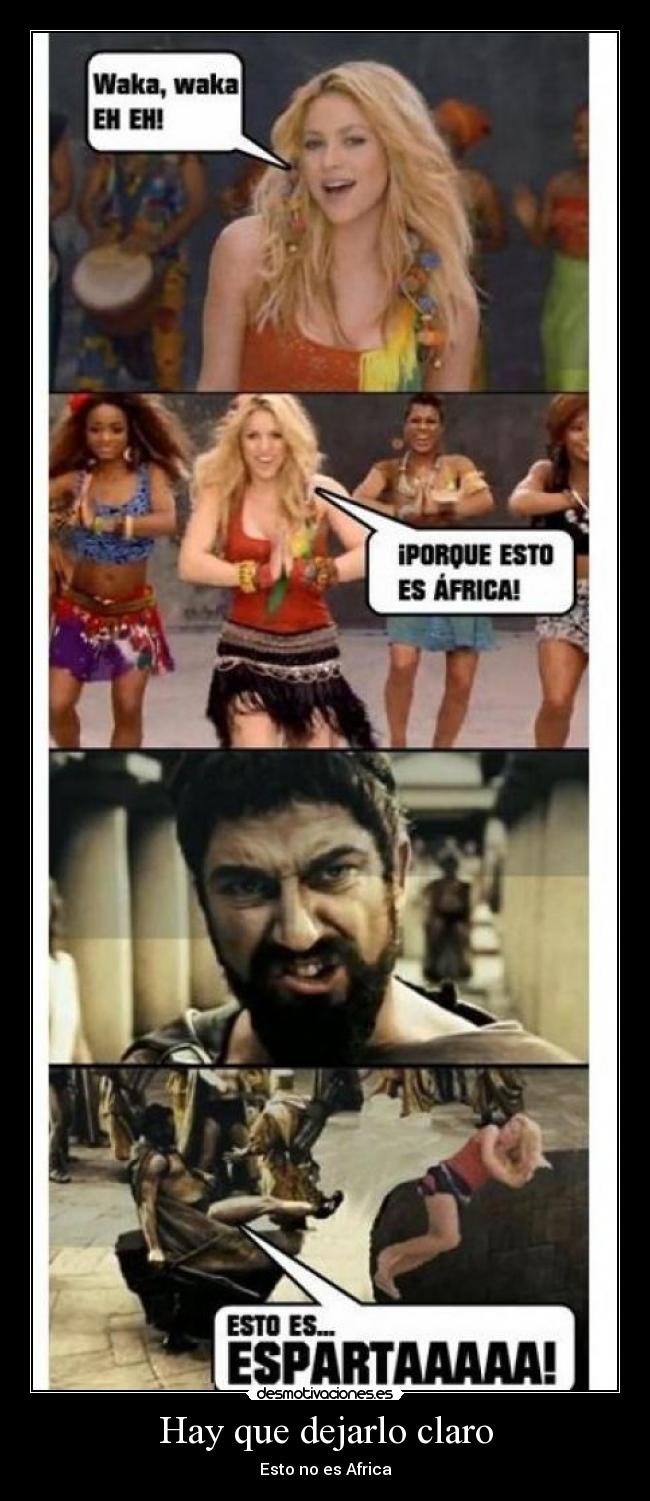 Hay que dejarlo claro - 