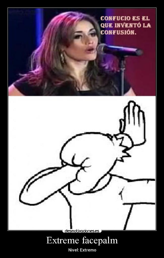 Extreme facepalm - 