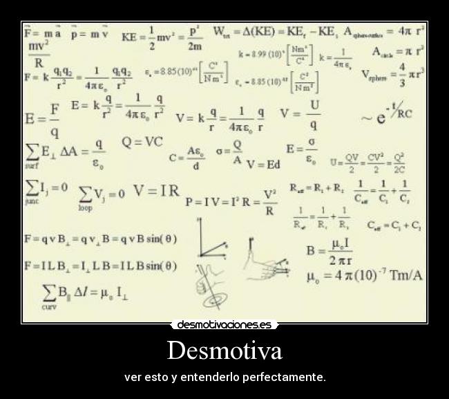carteles desmotiva estudio fisica matematica ingenieria nerd desmotivaciones