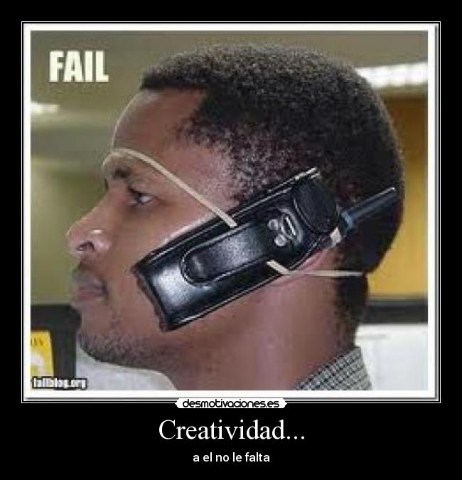 Creatividad... -