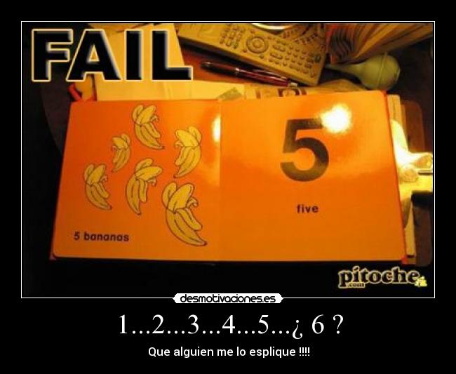 1...2...3...4...5...¿ 6 ? -