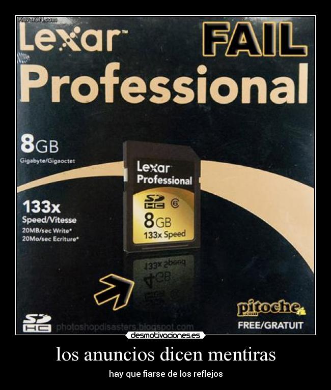 los anuncios dicen mentiras -