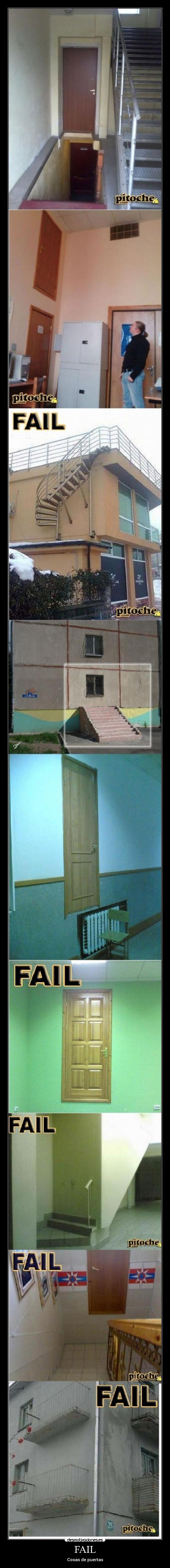 FAIL - Cosas de puertas