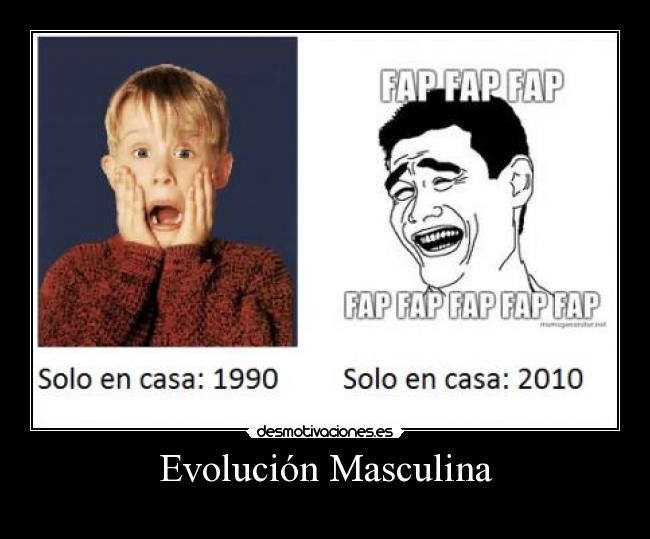 Evolución Masculina -