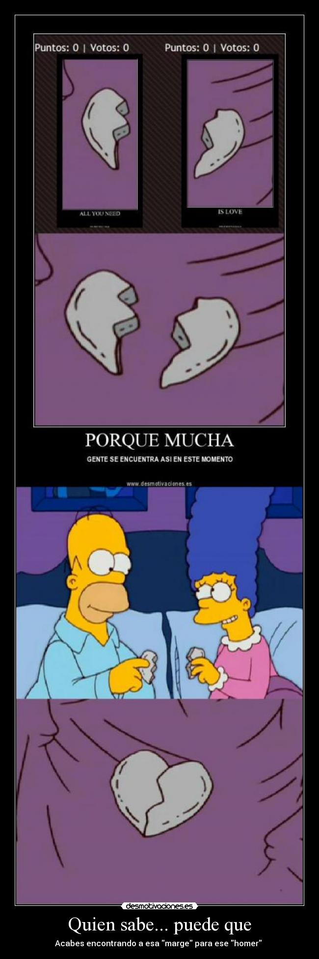 Quien sabe... puede que -