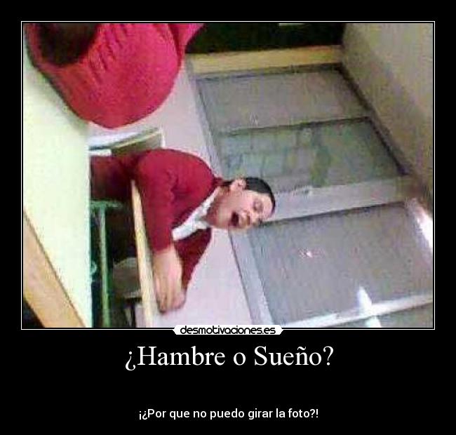 ¿Hambre o Sueño? - 