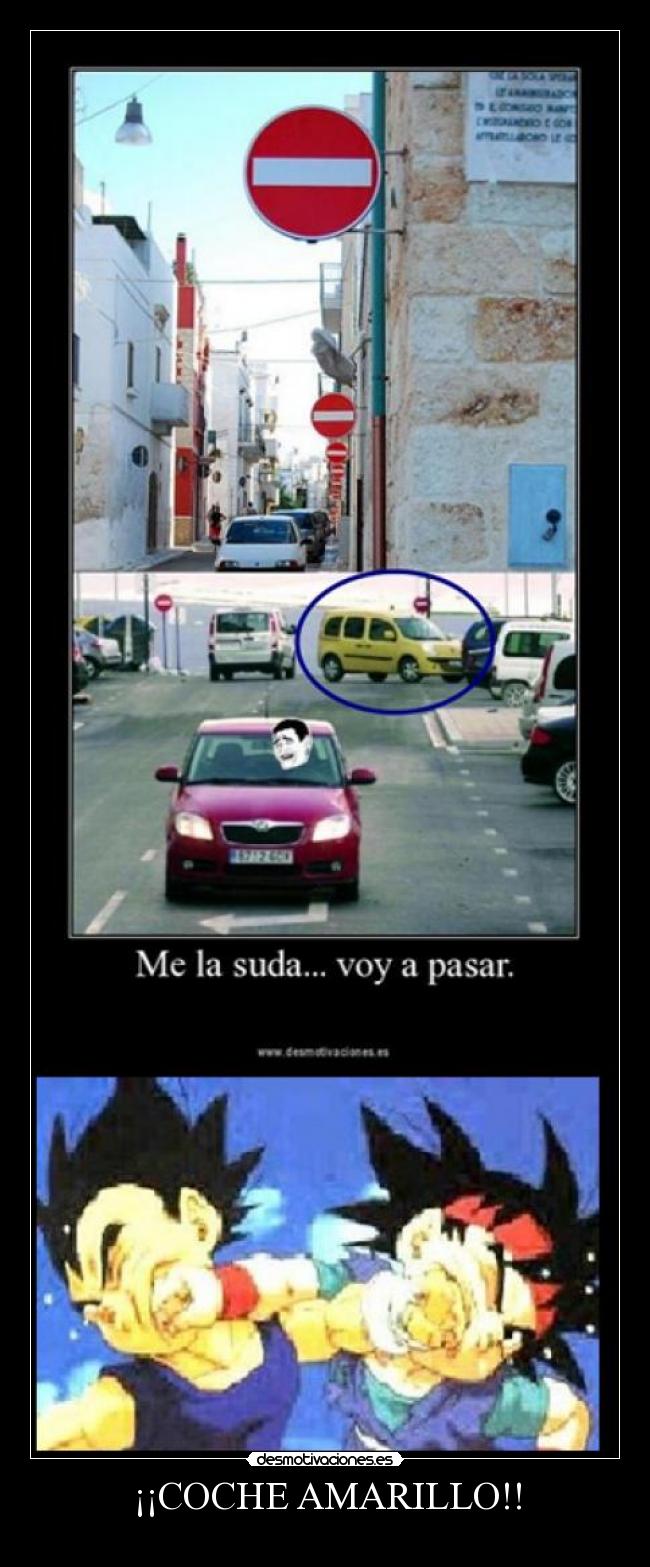¡¡COCHE AMARILLO!! -