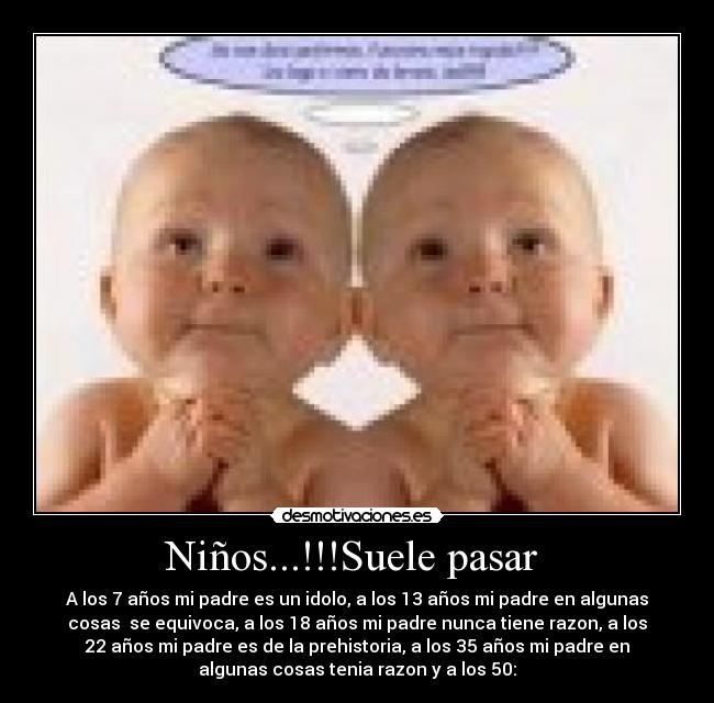 Niños...!!!Suele pasar -