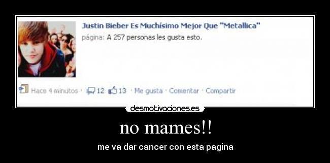 no mames!! - me va dar cancer con esta pagina