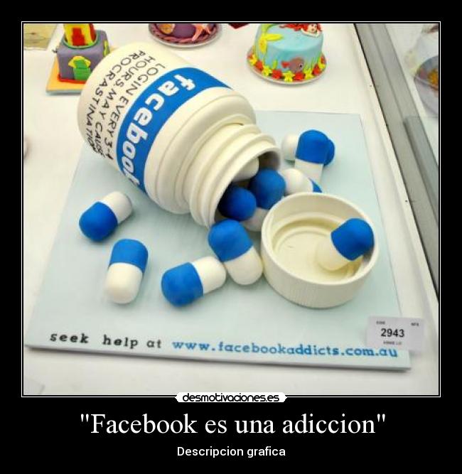 Facebook es una adiccion - Descripcion grafica