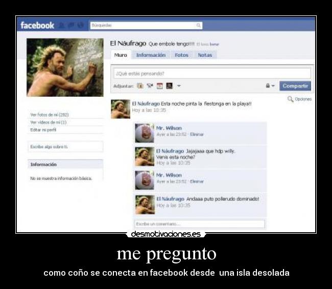carteles wilsonnaufrago desmotivaciones