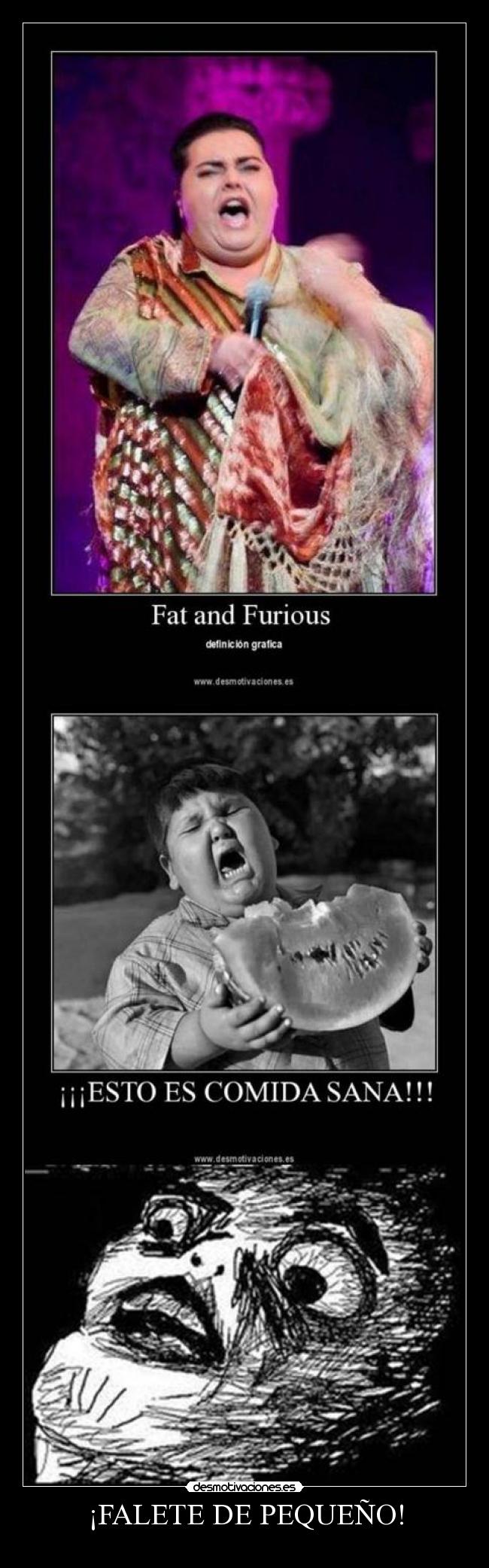 ¡FALETE DE PEQUEÑO! -