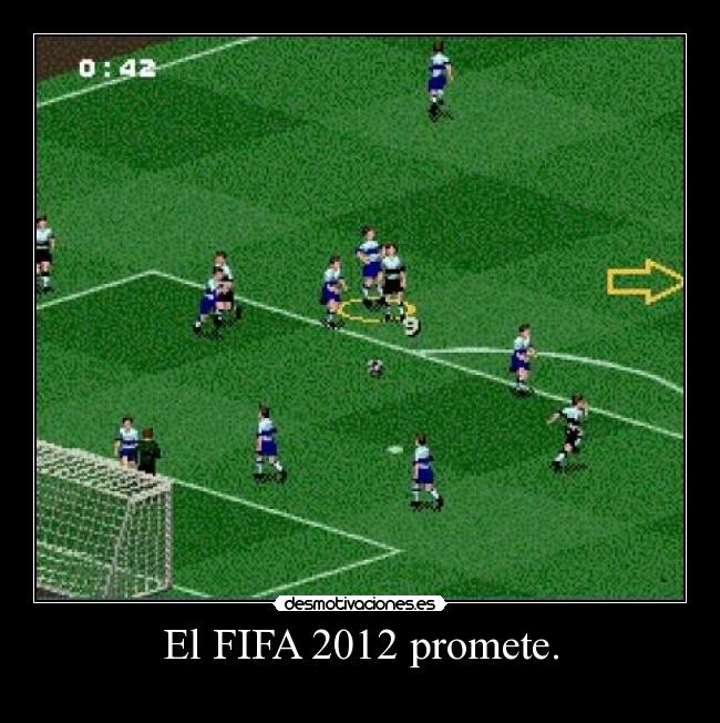 El FIFA 2012 promete. -