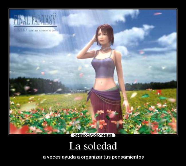 La soledad -