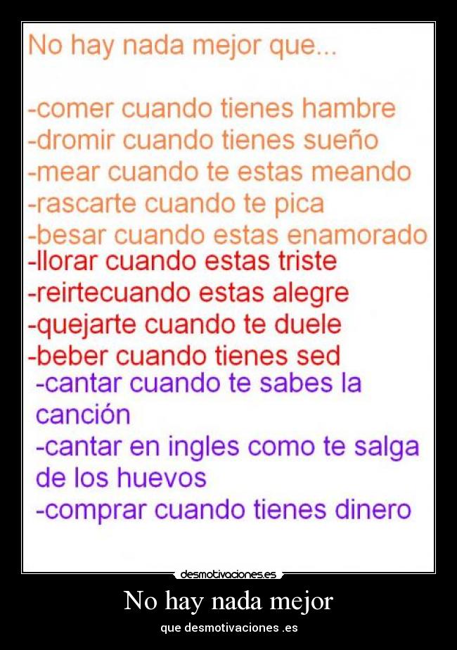 carteles hay nada mejor desmotivaciones