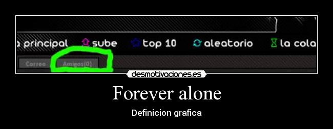 Forever alone -