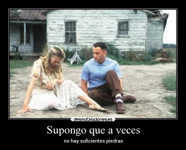 Supongo que a veces | Desmotivaciones