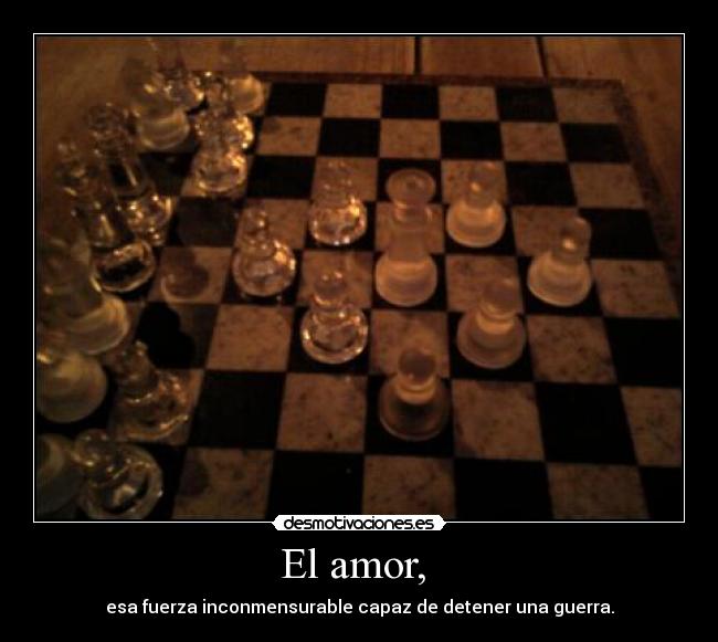 El amor,  - 