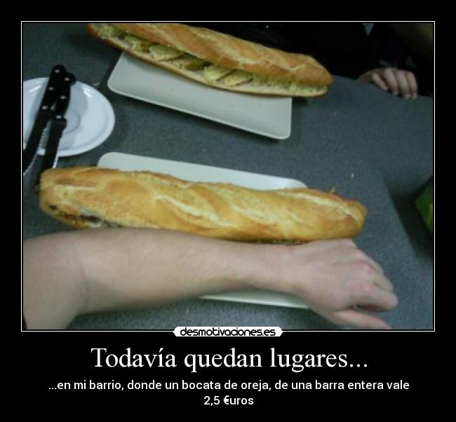 Todavía quedan lugares... -