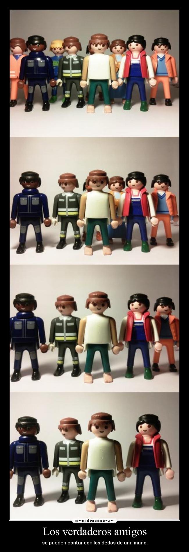 Los verdaderos amigos -