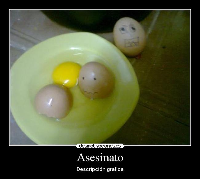 Asesinato - Descripción grafica