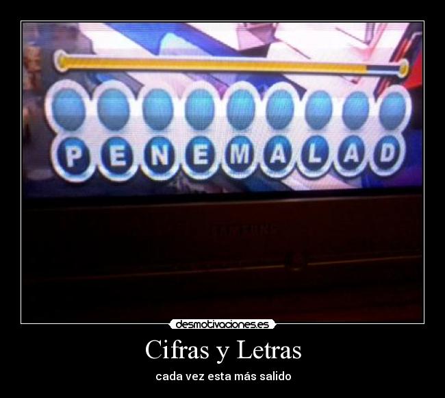 Cifras y Letras -